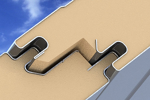 Облицовка для сэндвич-панелей: технология и станки для прокатки кровельных и стеновых панелей с разной геометрией замка