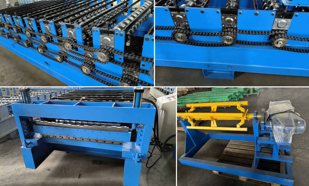 Двухъярусная линия для производства профнастила C8/C21