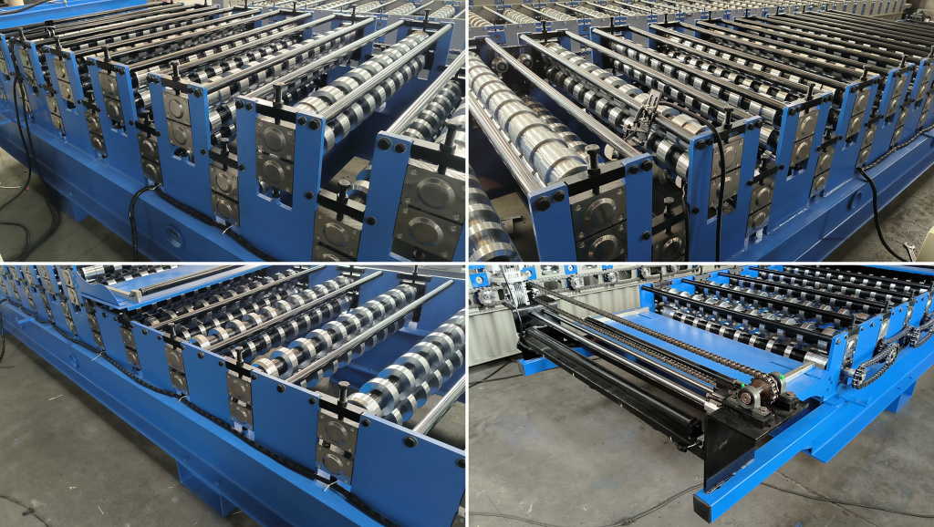 Двухъярусная линия для производства профнастила C8/C21