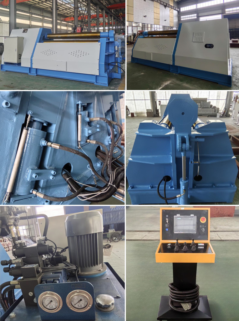 4-х валковый листогиб W12-8х1600