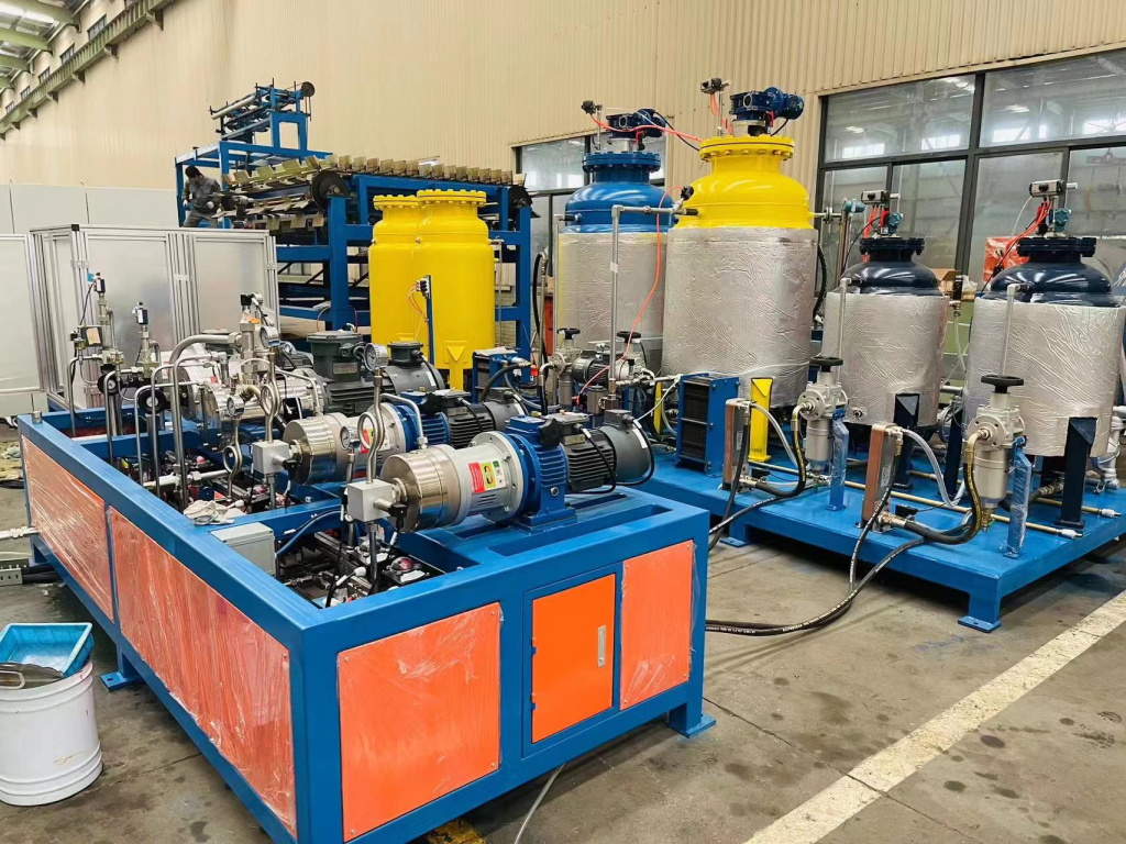 Система вспенивания полиуретана высокого давления PU-303