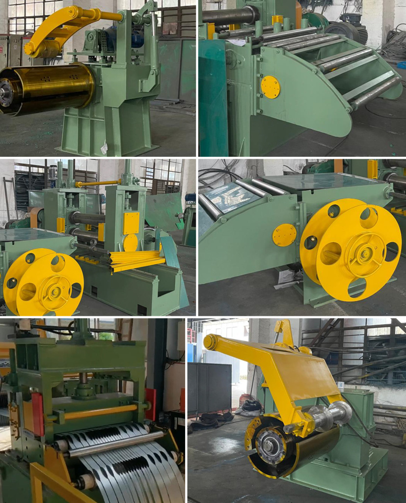 Линия для продольно-поперечной резки рулонной стали VRSN-0.5-5T