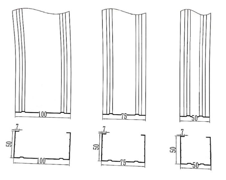 Чертеж изделия CFFM-CW
