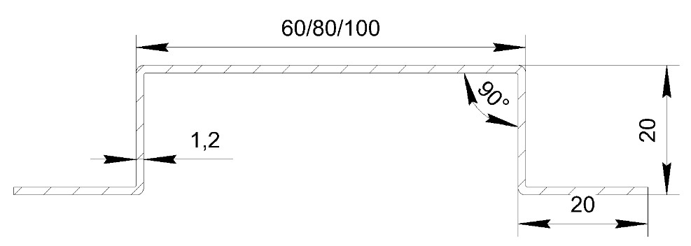 Чертеж изделия LW20-60-142