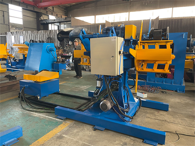 Разматыватель двухсторонний гидравлический GCF-400-2T