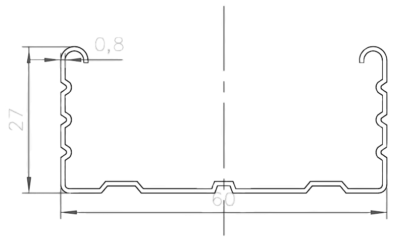 Чертеж изделия CFFM-CD Чертеж изделия CFFM-CD