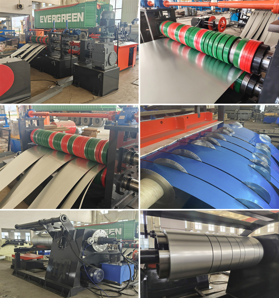 Линия для продольно-поперечной резки рулонной стали SZ-1.0-10T