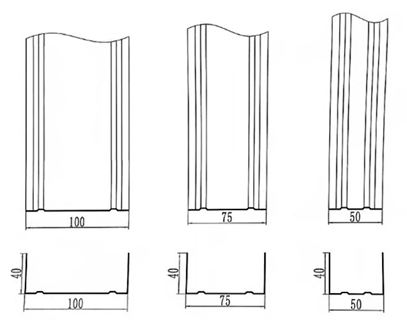 Чертеж изделия CFFM-UW Чертеж изделия CFFM-UW