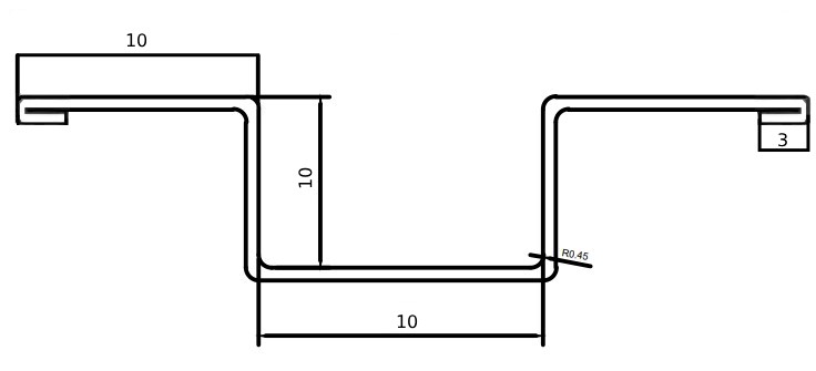 Чертеж изделия LW10-10-30