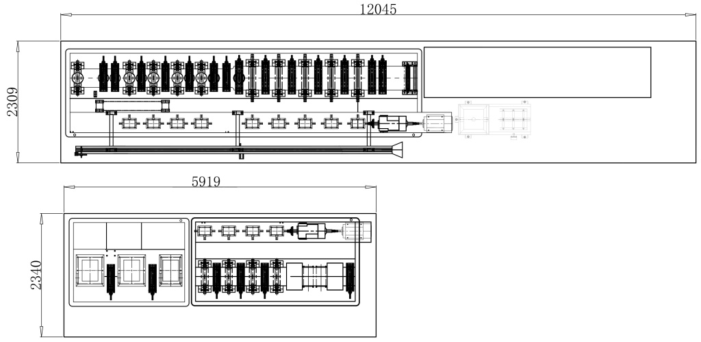 Схема линии FYXH-4020