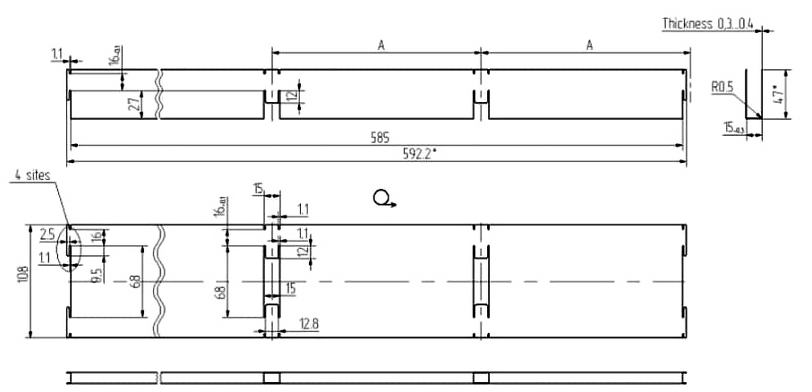 Чертежи изделия KRM-U15