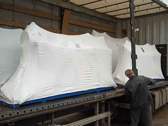 Поставка линии для продольно-поперечной резки рулонной стали в Луганск