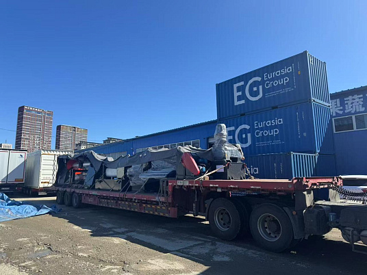 Поставка линии для продольно-поперечной резки рулонной стали в Луганск