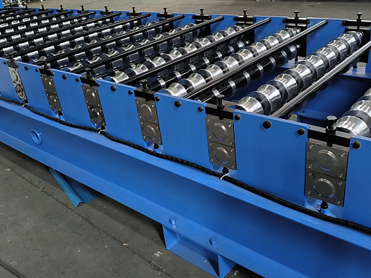 Поставка двухэтажной линии для производства профлиста С20 в Полуханово